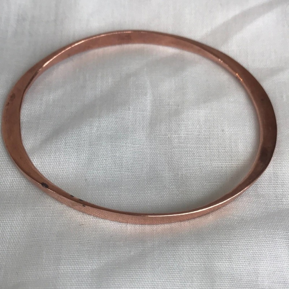 Vintage 1970s Jack Boyd Artisan Copper Bracelet California Modernist Jewelry